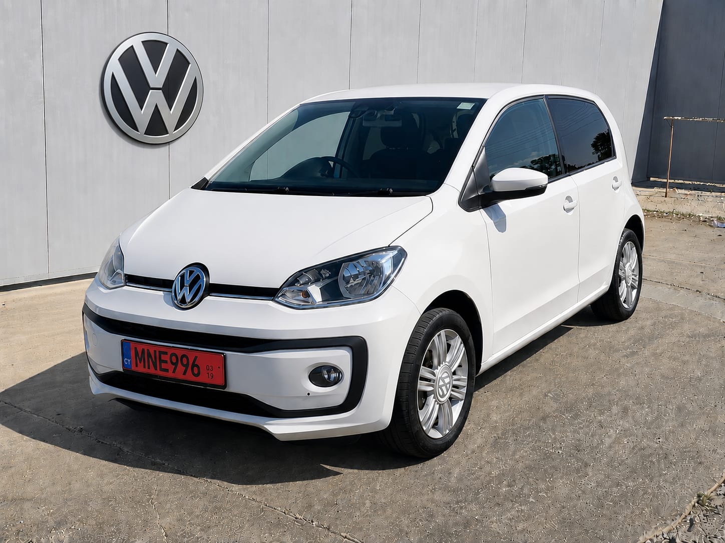 Volkswagen Up for rent at Kannias Rental Cyprus