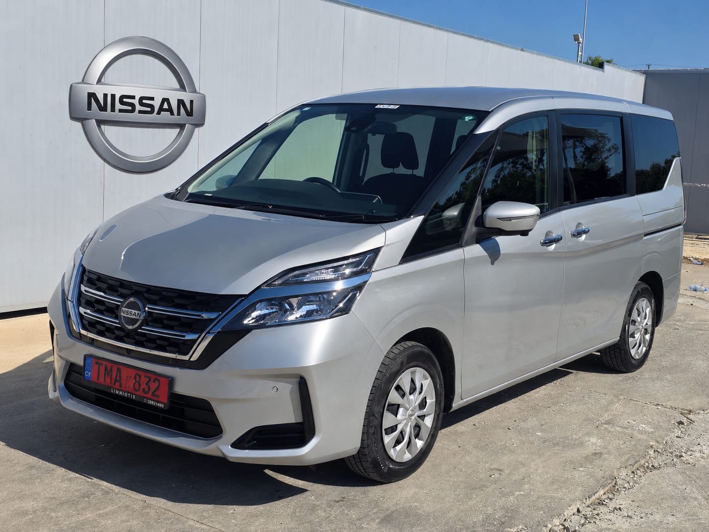 Nissan Serena for rent at Kannias Rental Cyprus