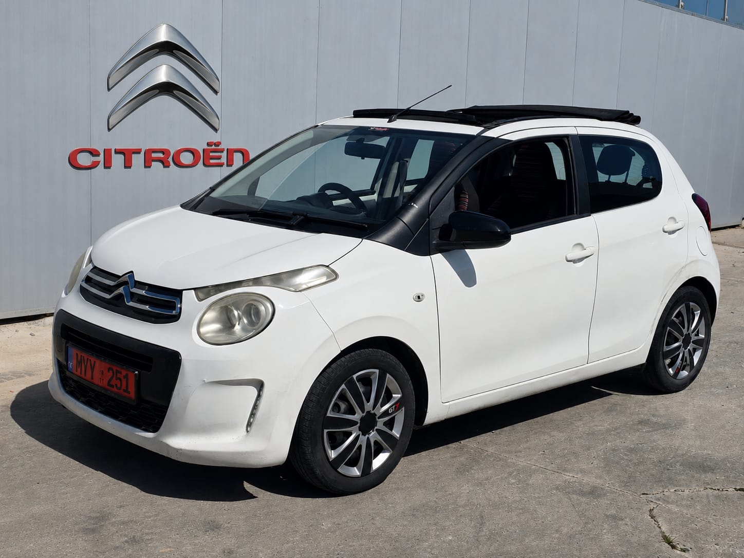 Citroen C1 for rent at Kannias Rental Cyprus