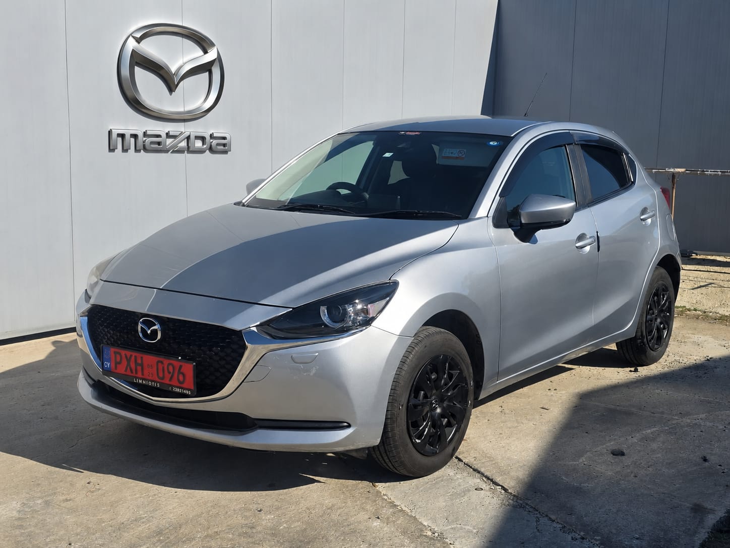 Mazda 2 for rent at Kannias Rental Cyprus